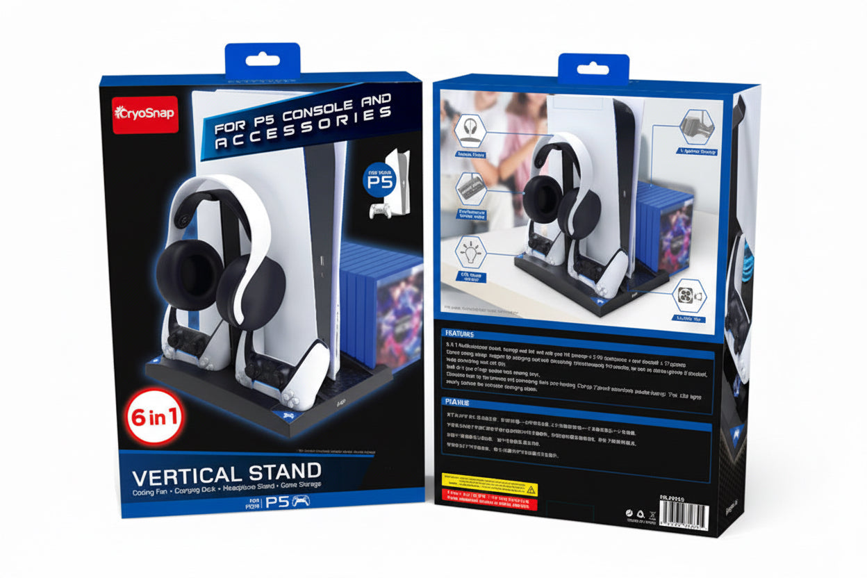 CryoSnap PS5 CryoCool Multi-Charge Stand